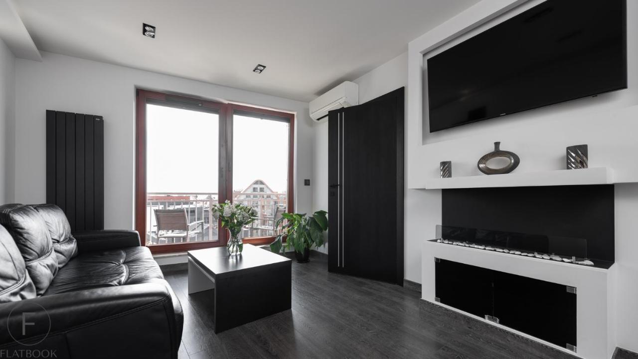 Flatbook Apartments Waterlane Island Spa With Riverview Gdansk Ngoại thất bức ảnh