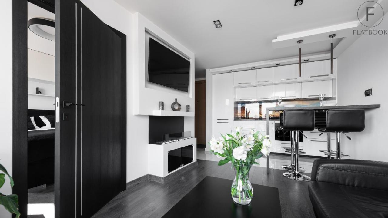 Flatbook Apartments Waterlane Island Spa With Riverview Gdansk Ngoại thất bức ảnh
